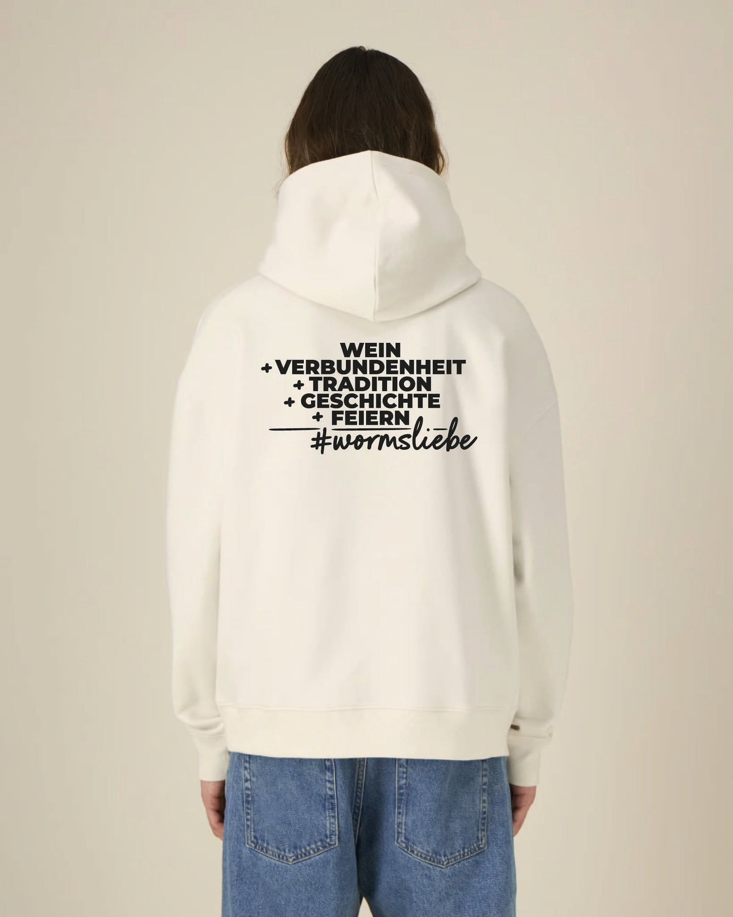 #wormsliebe - unisex Summe Hoodie oversize