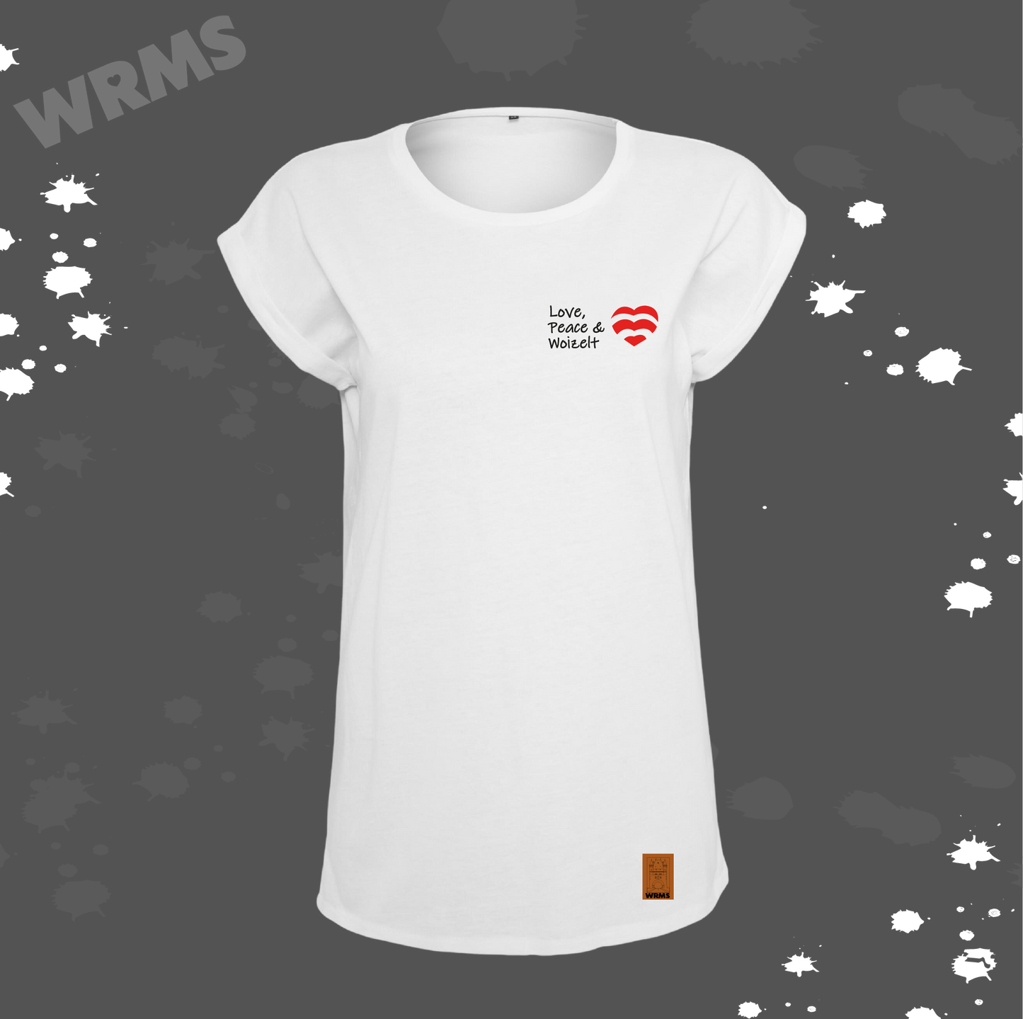 Mädche Woizelt Shört long weiß