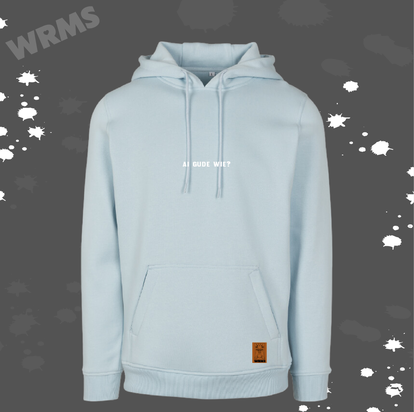 Ai Gude Wie ? Huddie uni hellblau