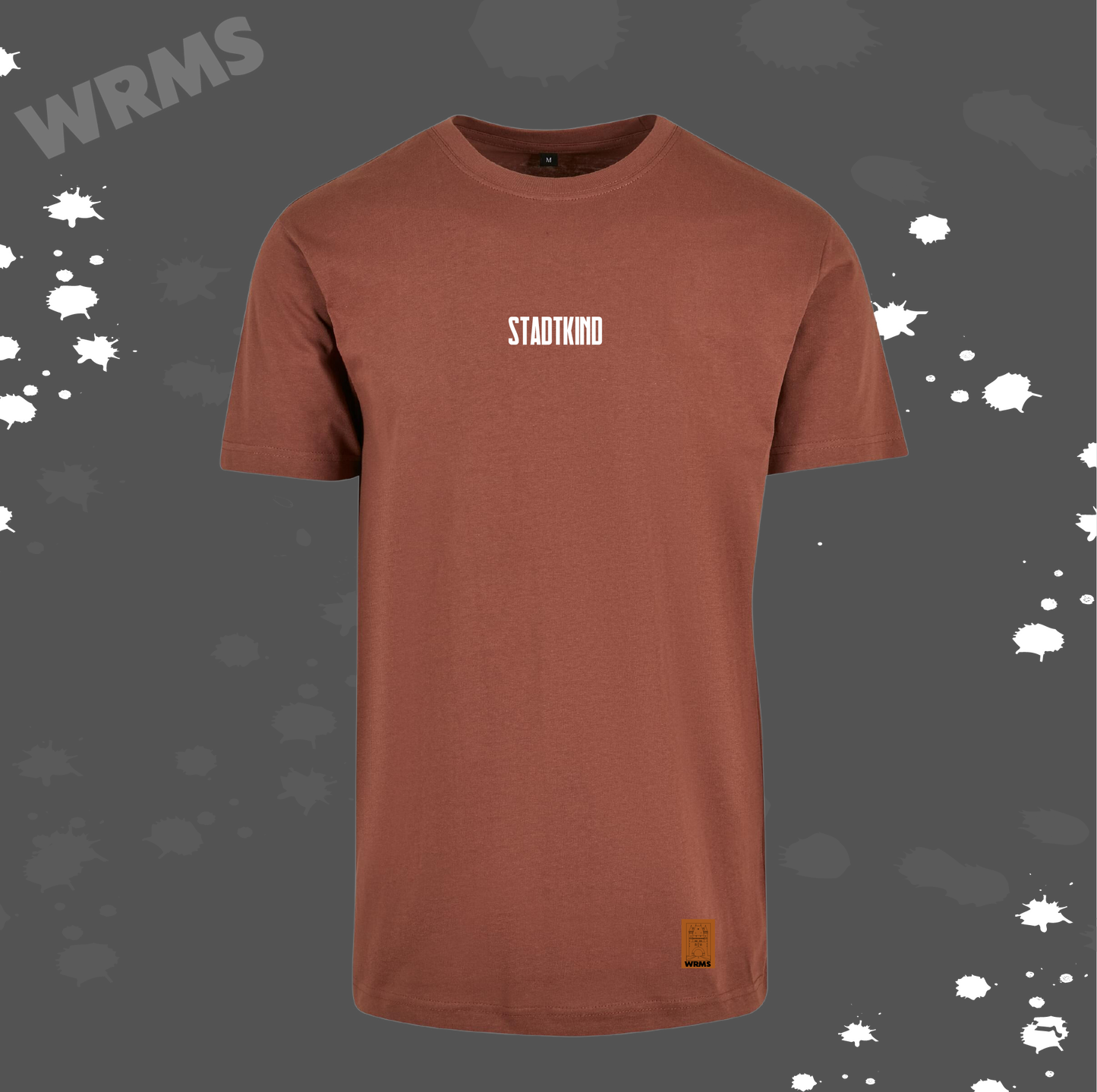 Vorstadtkind Shört Buh braun