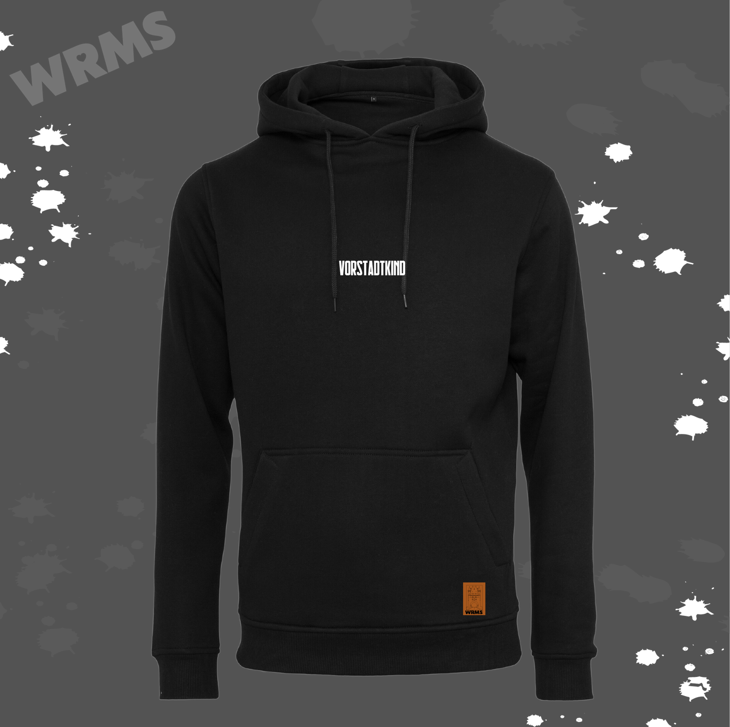 WRMS Vorstadtkind Huddie uni schwarz