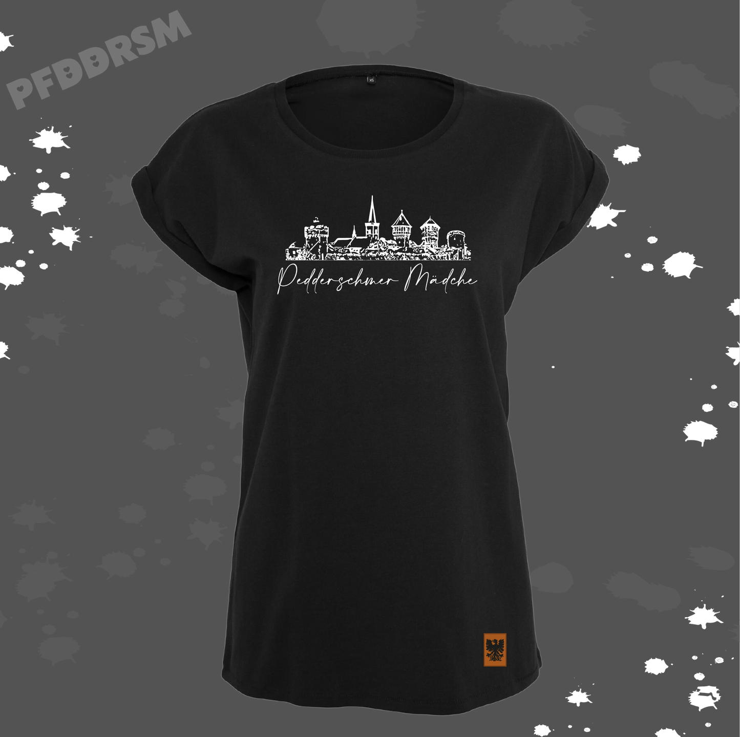 Pedderschmer Mädche long schwarz