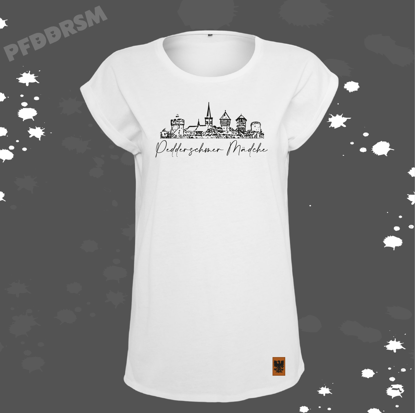 Pedderschmer Mädche long weiß