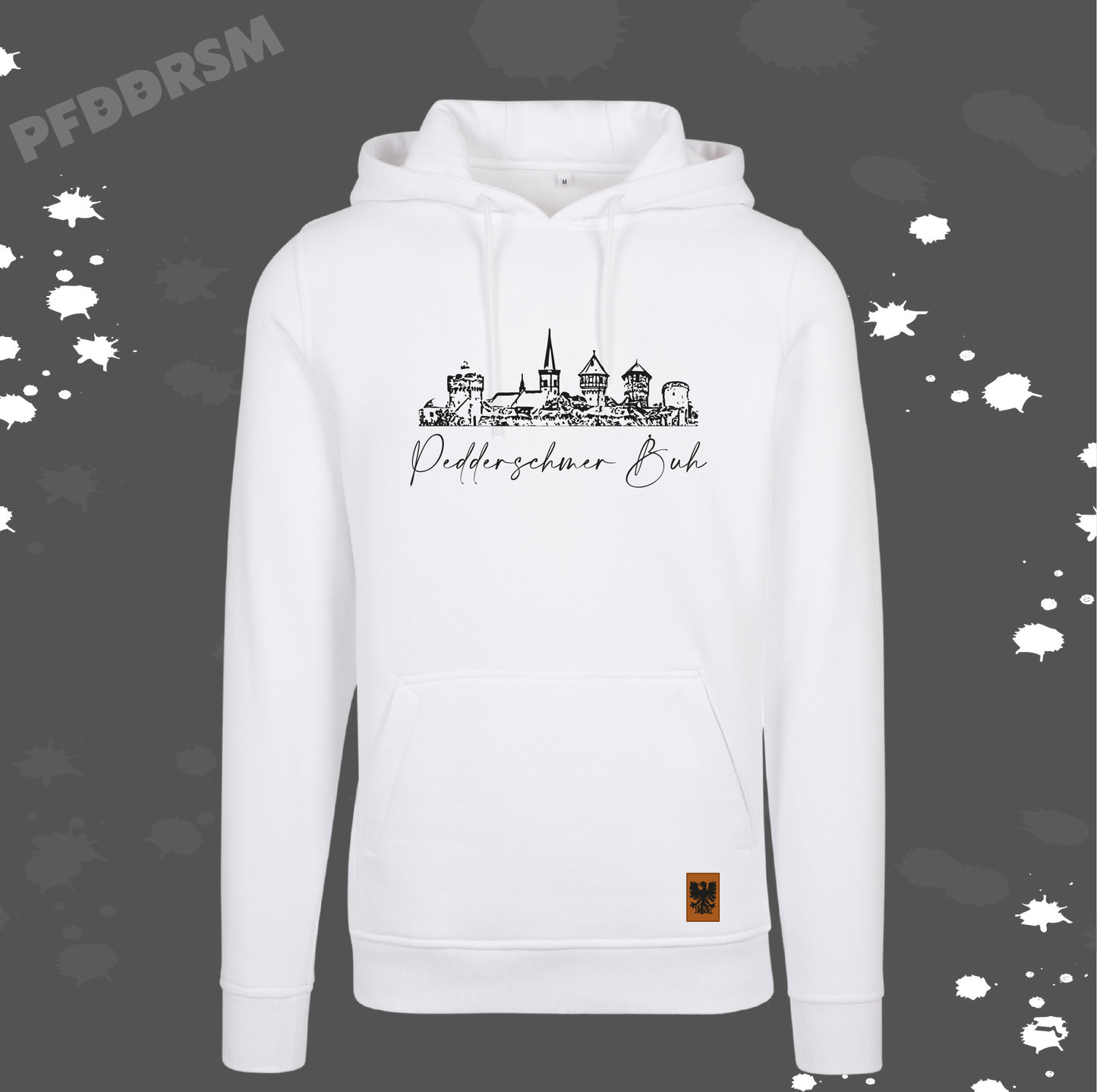 Pedderschmer Huddie weiß