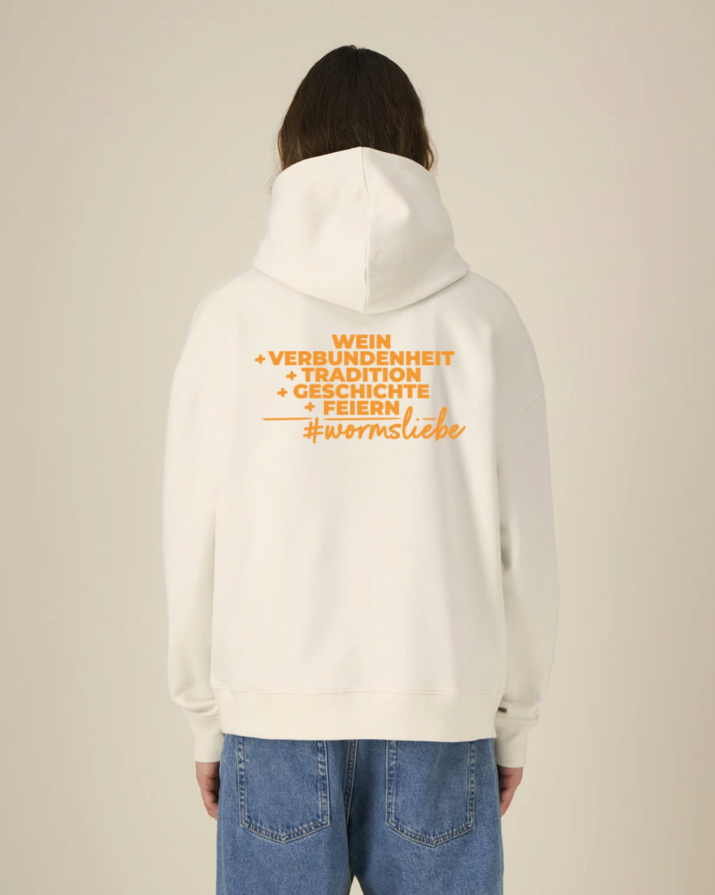 #wormsliebe - unisex Summe Hoodie oversize