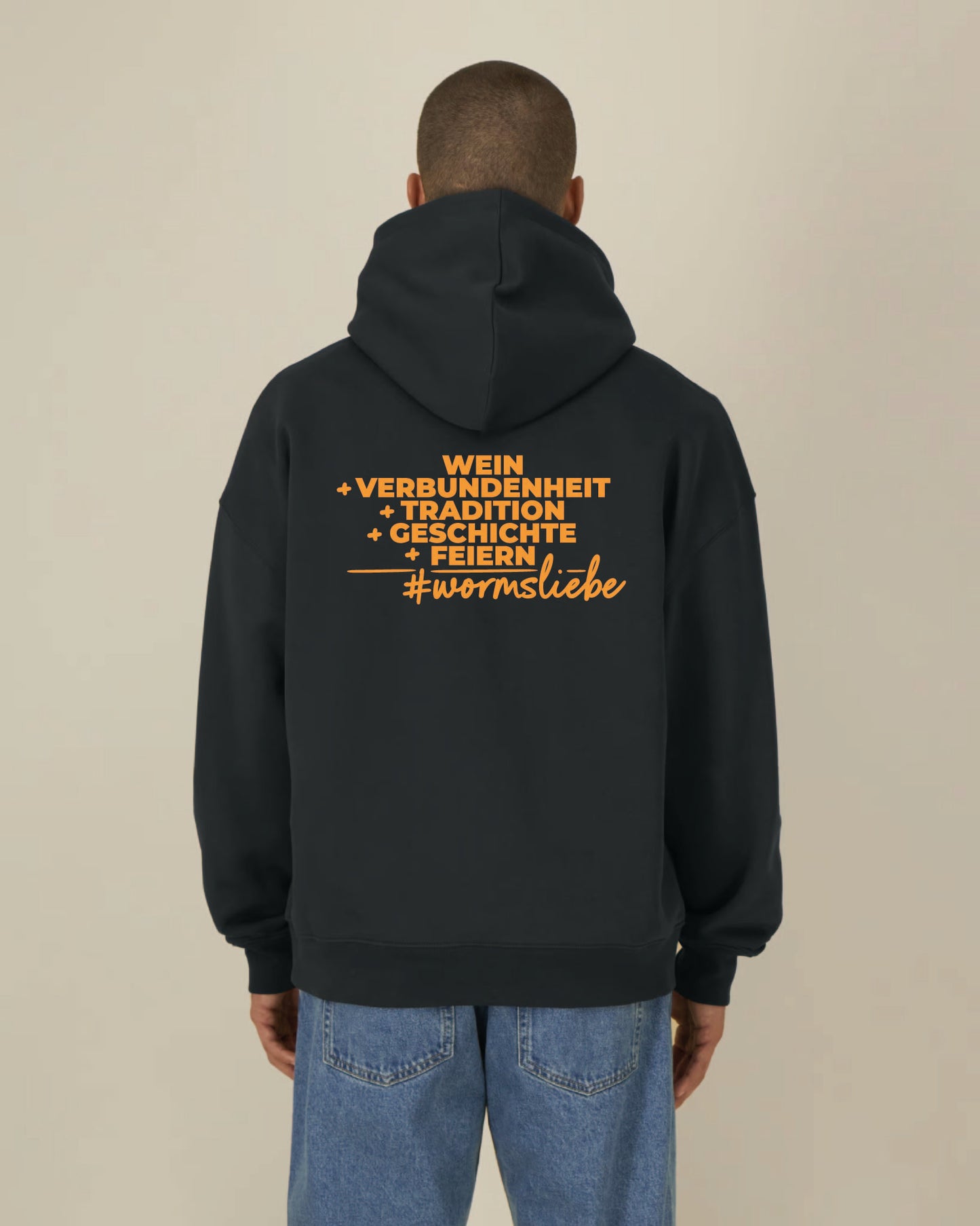 #wormsliebe - unisex Summe Hoodie oversize