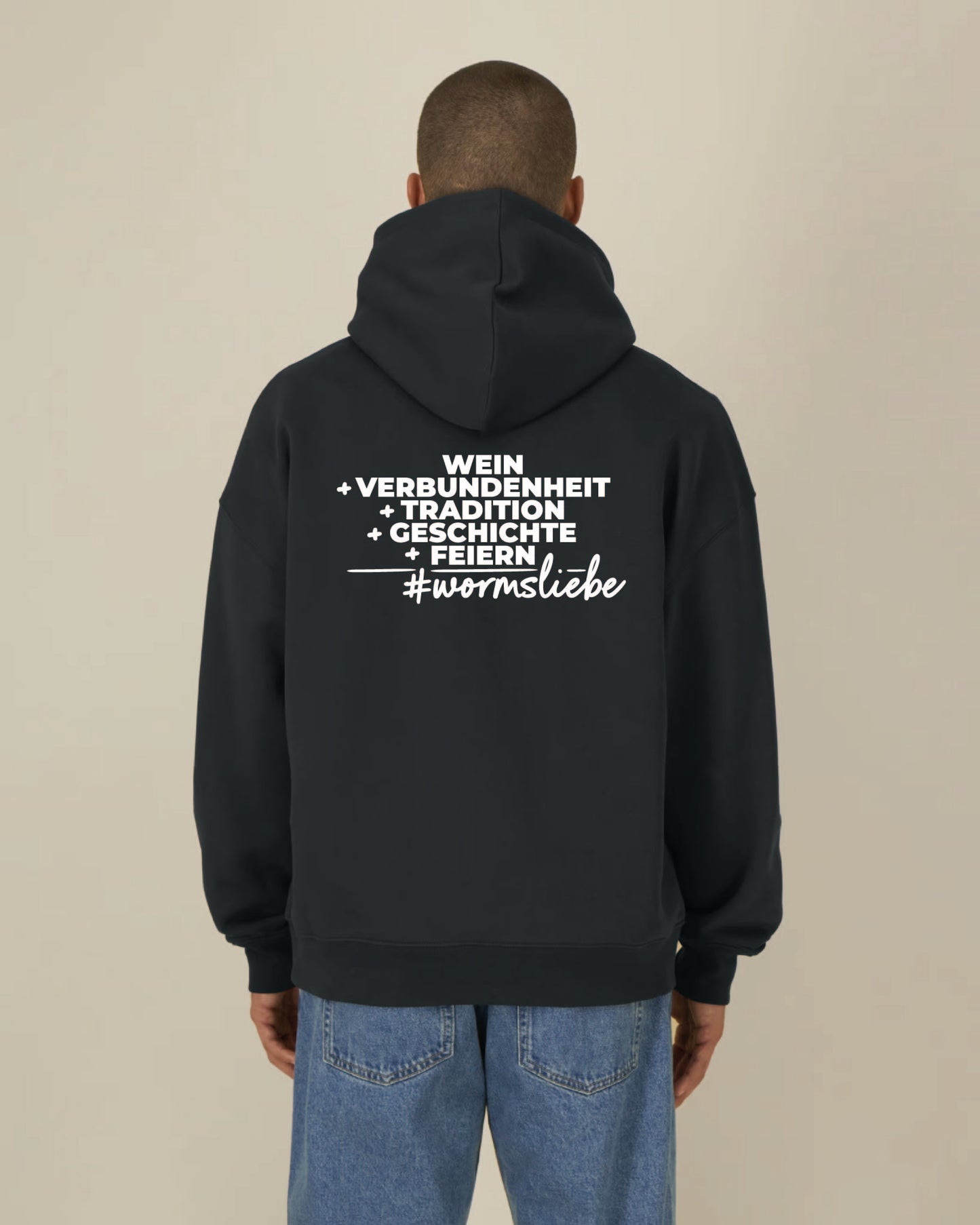 #wormsliebe - unisex Summe Hoodie oversize