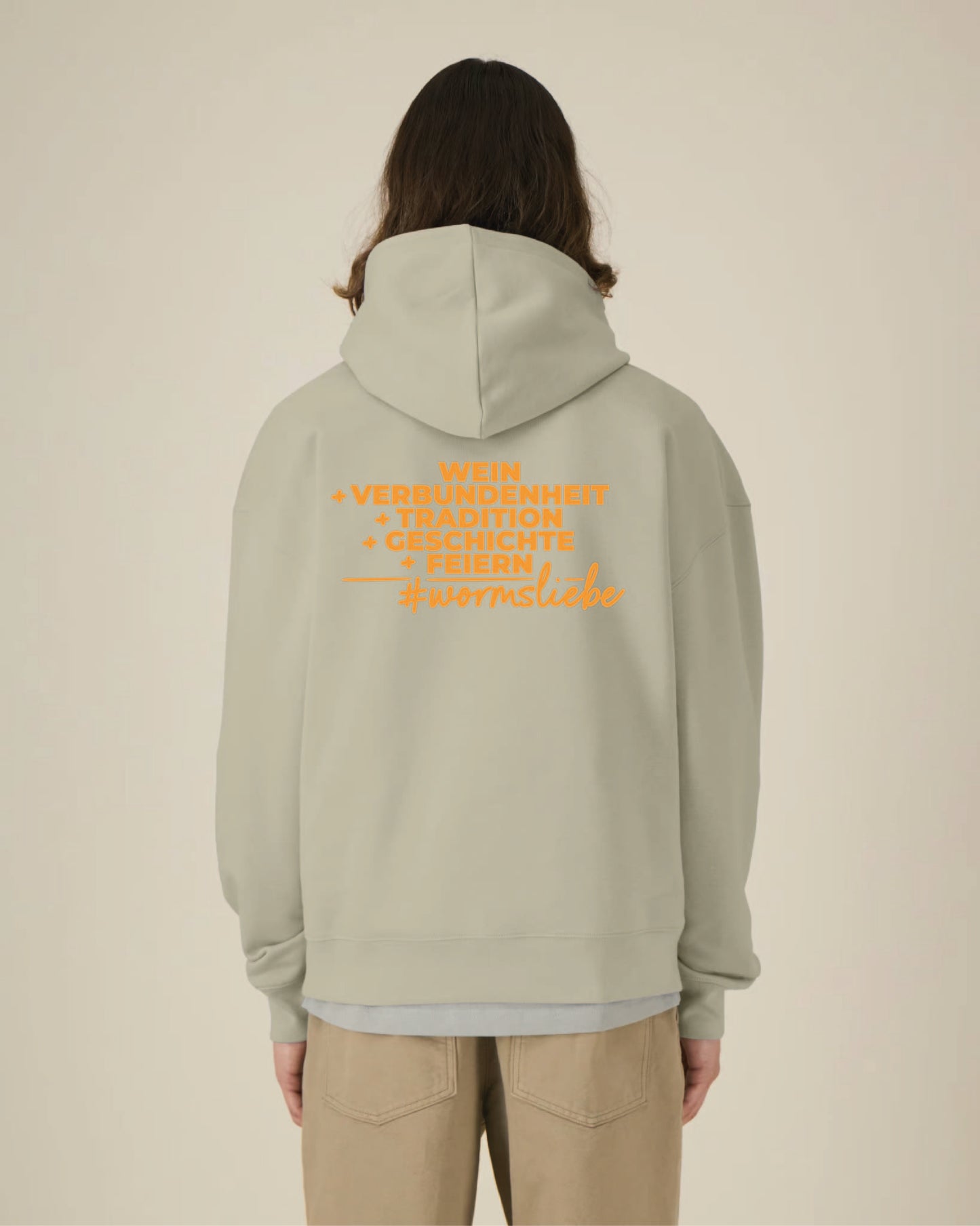 #wormsliebe - unisex Summe Hoodie oversize