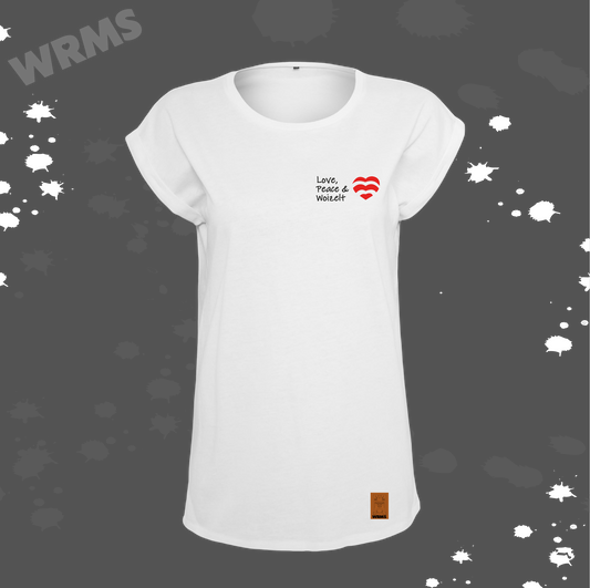 Mädche Woizelt Shört long weiß