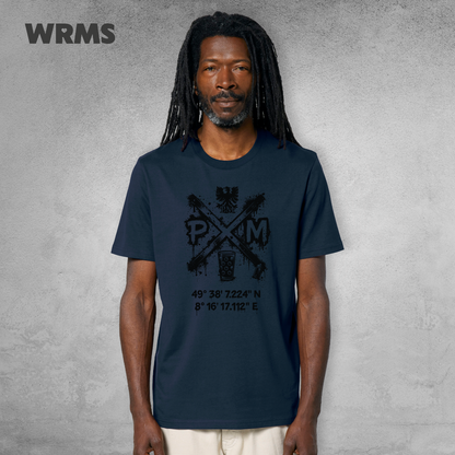 Pedderschemer Marktkreuz Shört unisex Druck schwarz