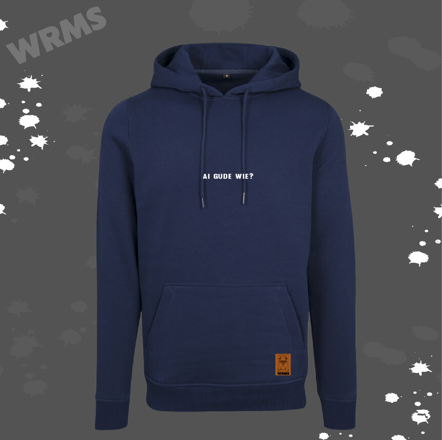 Ai Gude Wie ? Huddie uni dunkelblau