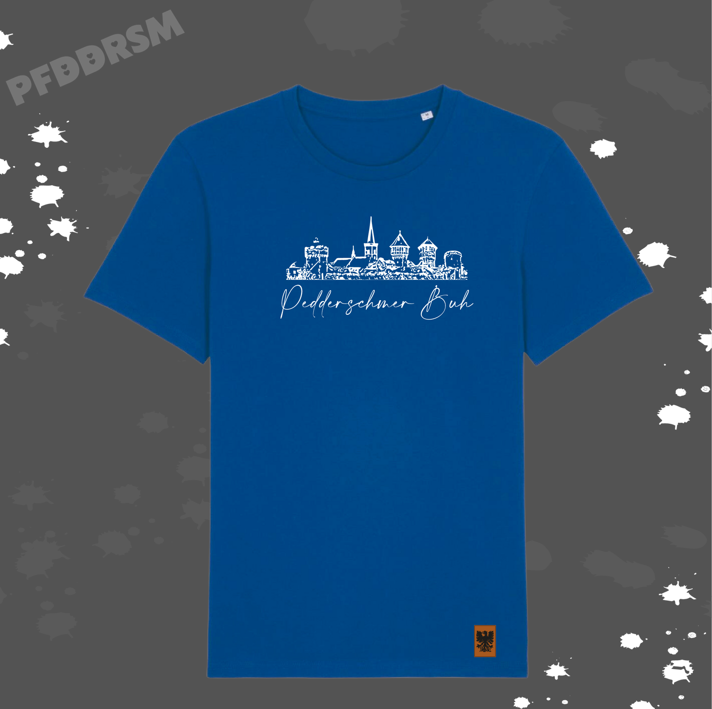 Pedderschmer Buh Shört blau