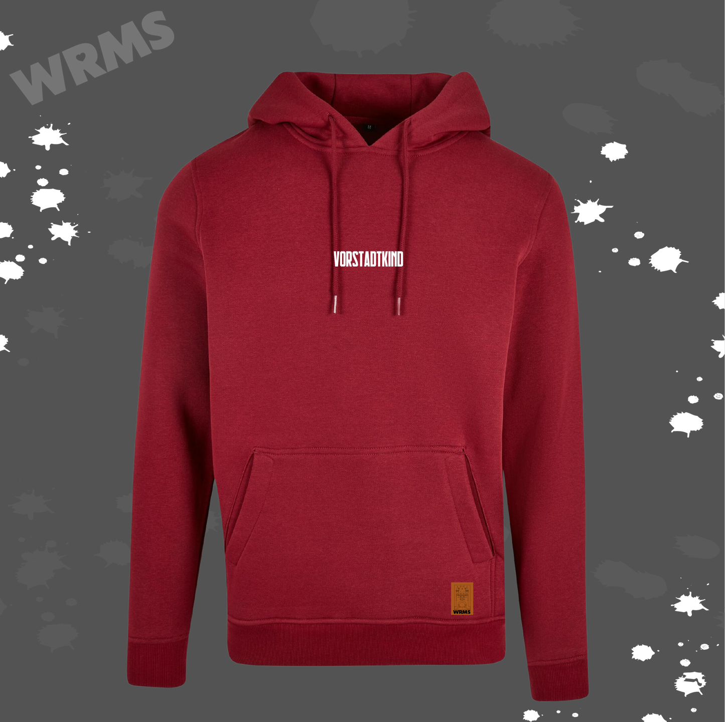 WRMS Vorstadtkind Huddie uni burgund