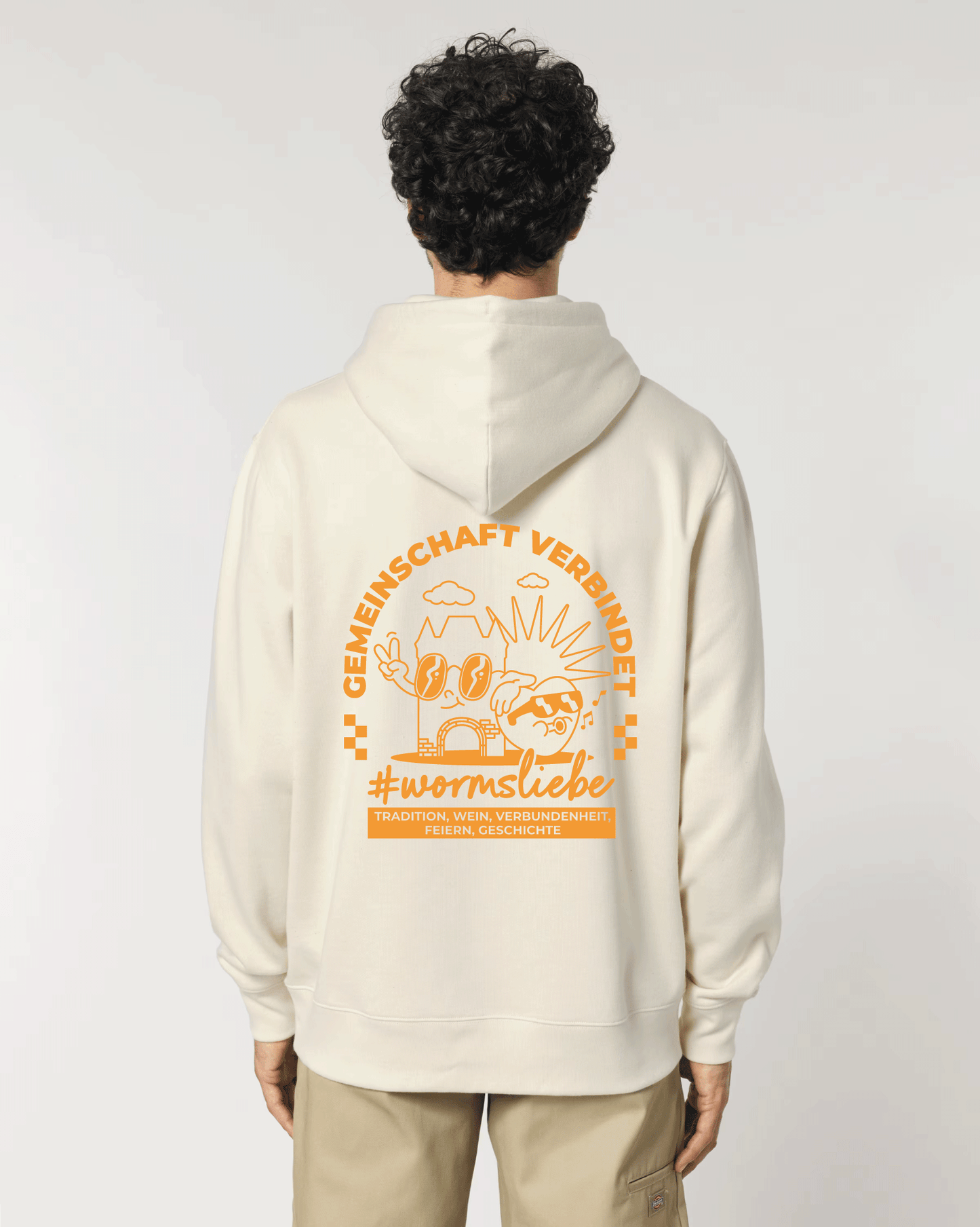 #wormsliebe - unisex Cartoon Hoodie