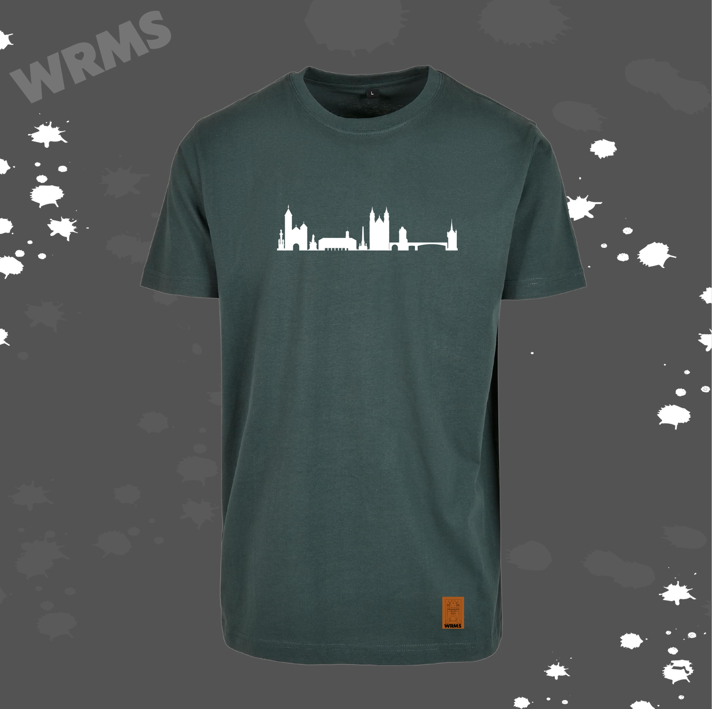 Skyline Shört dunkelgrün