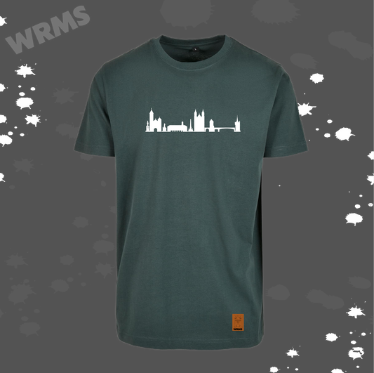 Skyline Shört dunkelgrün