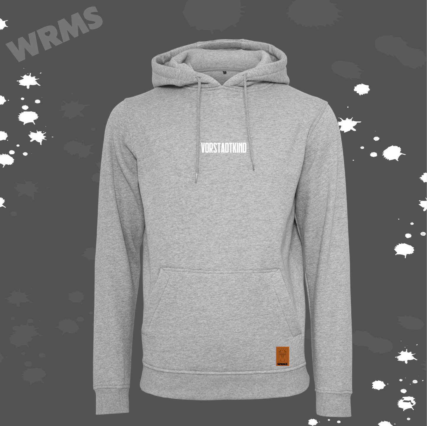 WRMS Vorstadtkind Huddie uni grau