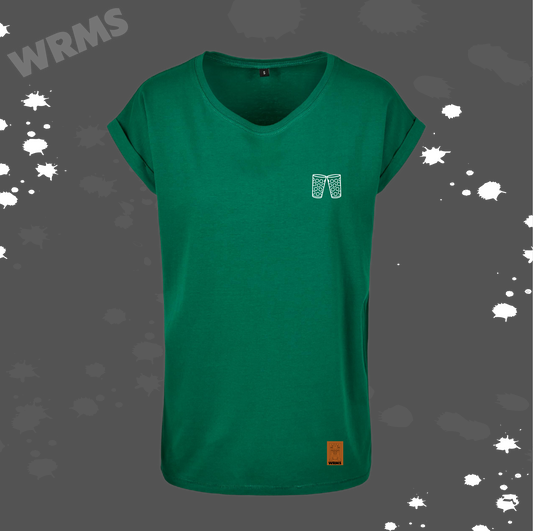 Dubbe Shört long grün