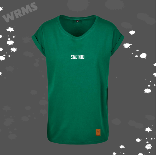 Stadtkind Mädche long grün