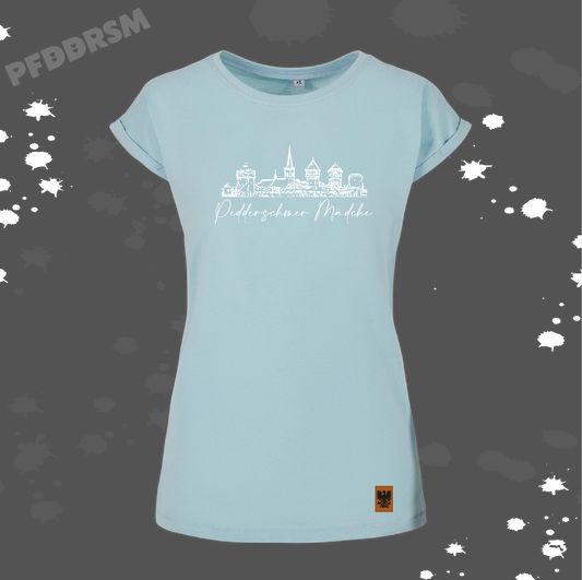 Pedderschmer Mädche long hellblau