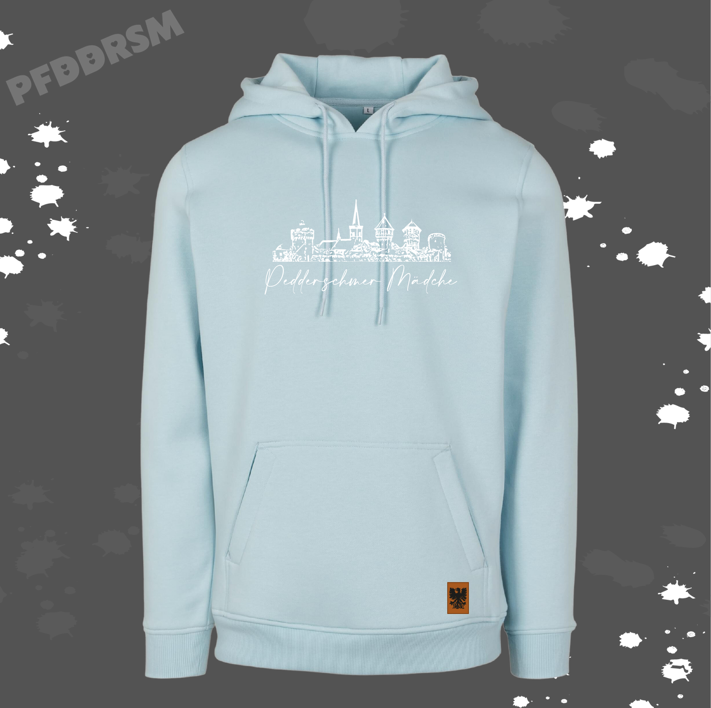 Pedderschmer Huddie hellblau