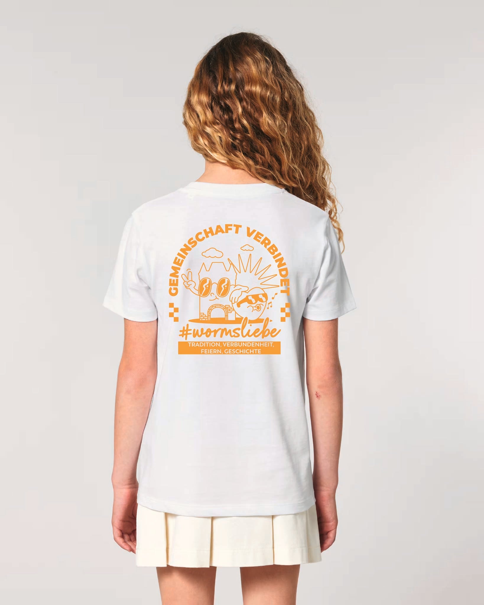 #wormsliebe - Cartoon Kids-Shirt