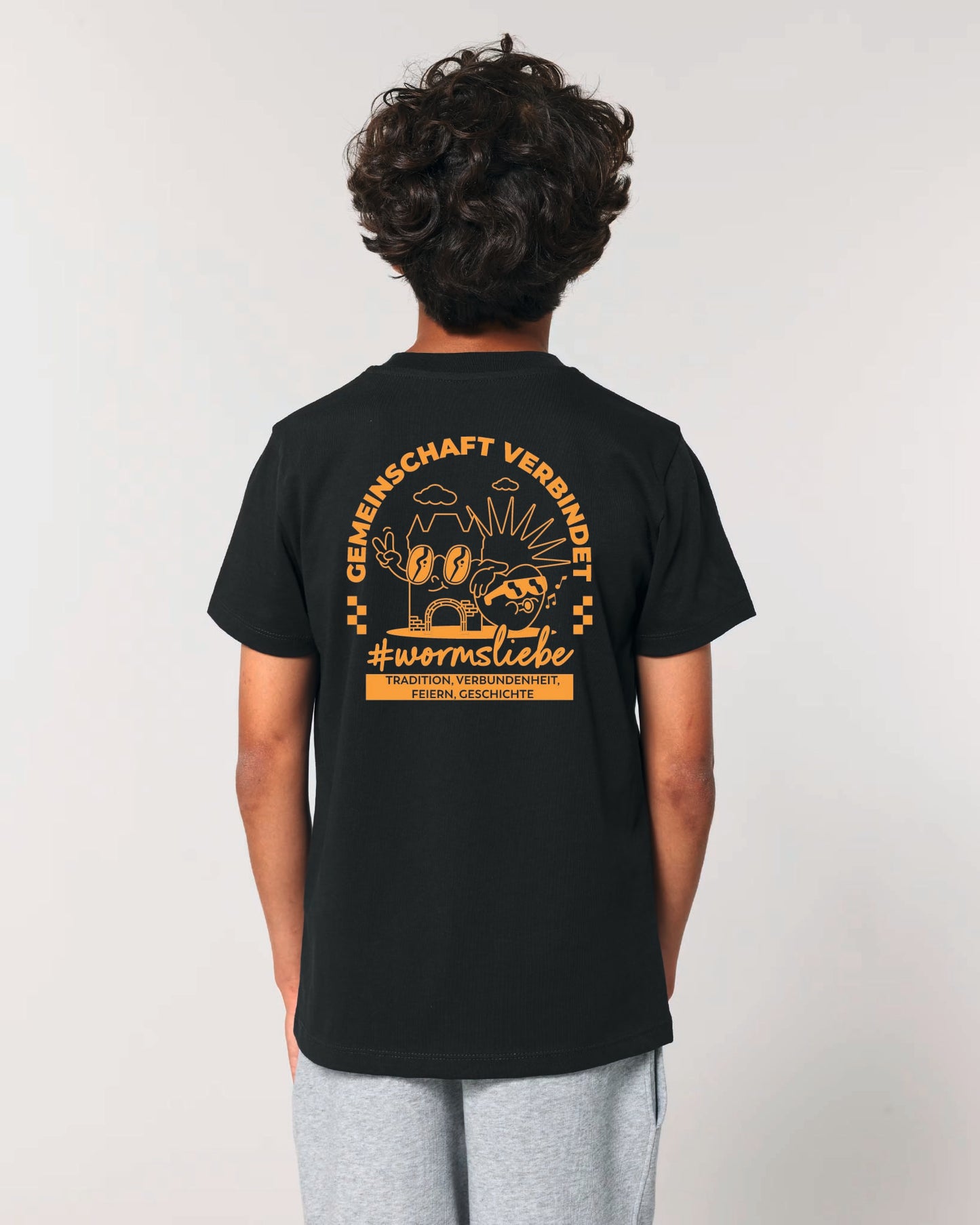 #wormsliebe - Cartoon Kids-Shirt