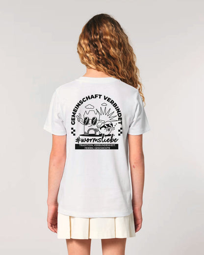 #wormsliebe - Cartoon Kids-Shirt