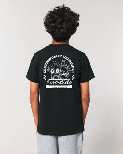 #wormsliebe - Cartoon Kids-Shirt