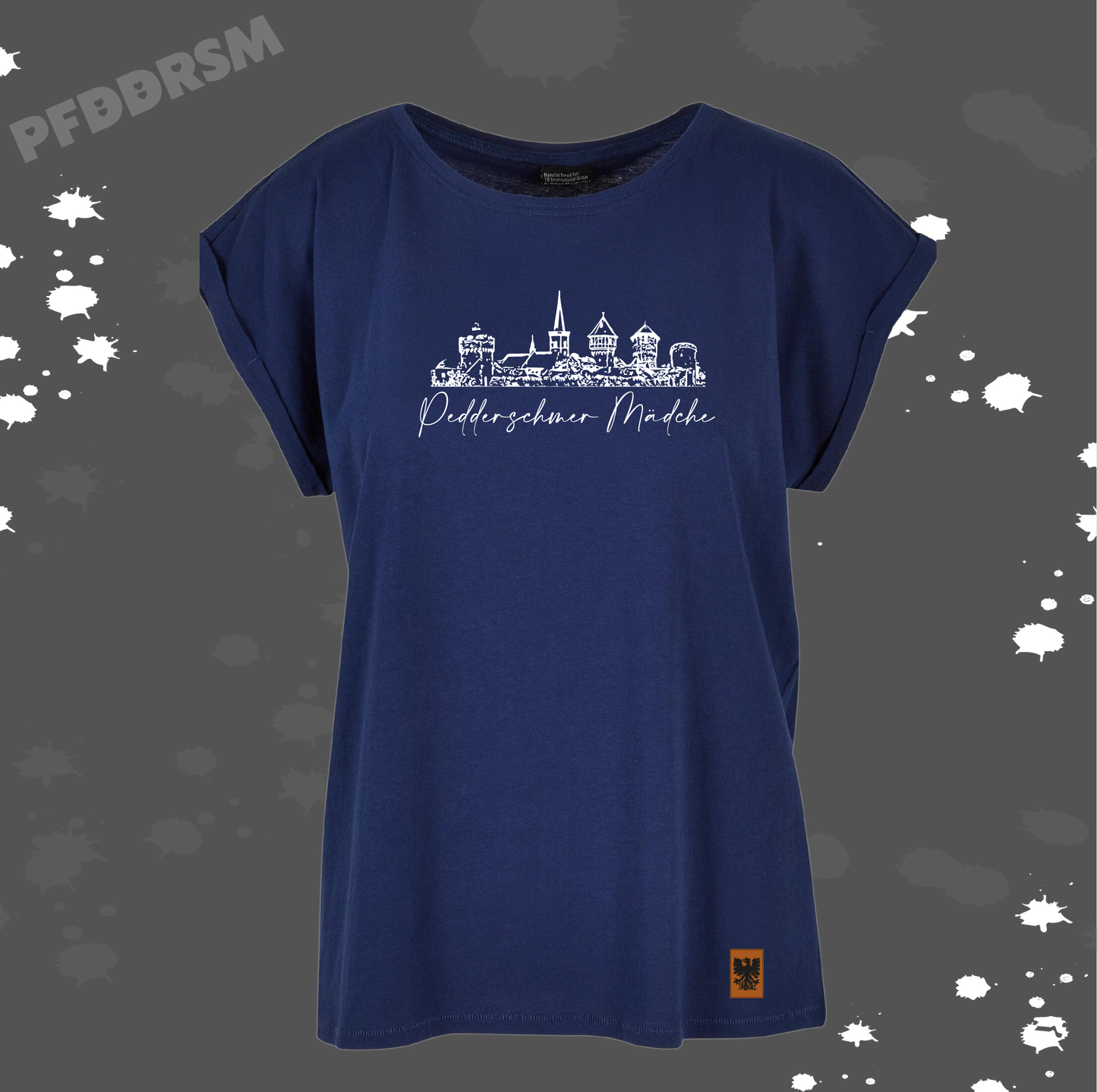 Pedderschmer Mädche long navy