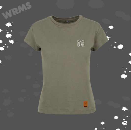 Dubbe Shört korz olive