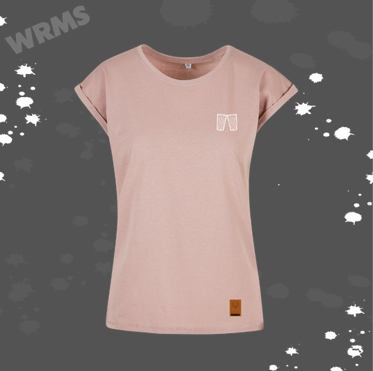 Dubbe Shört long rose