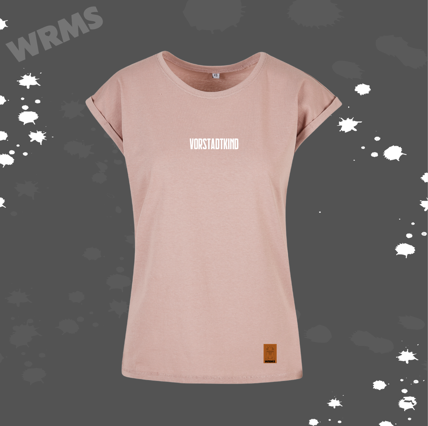 Vorstadtkind Mädche long rose