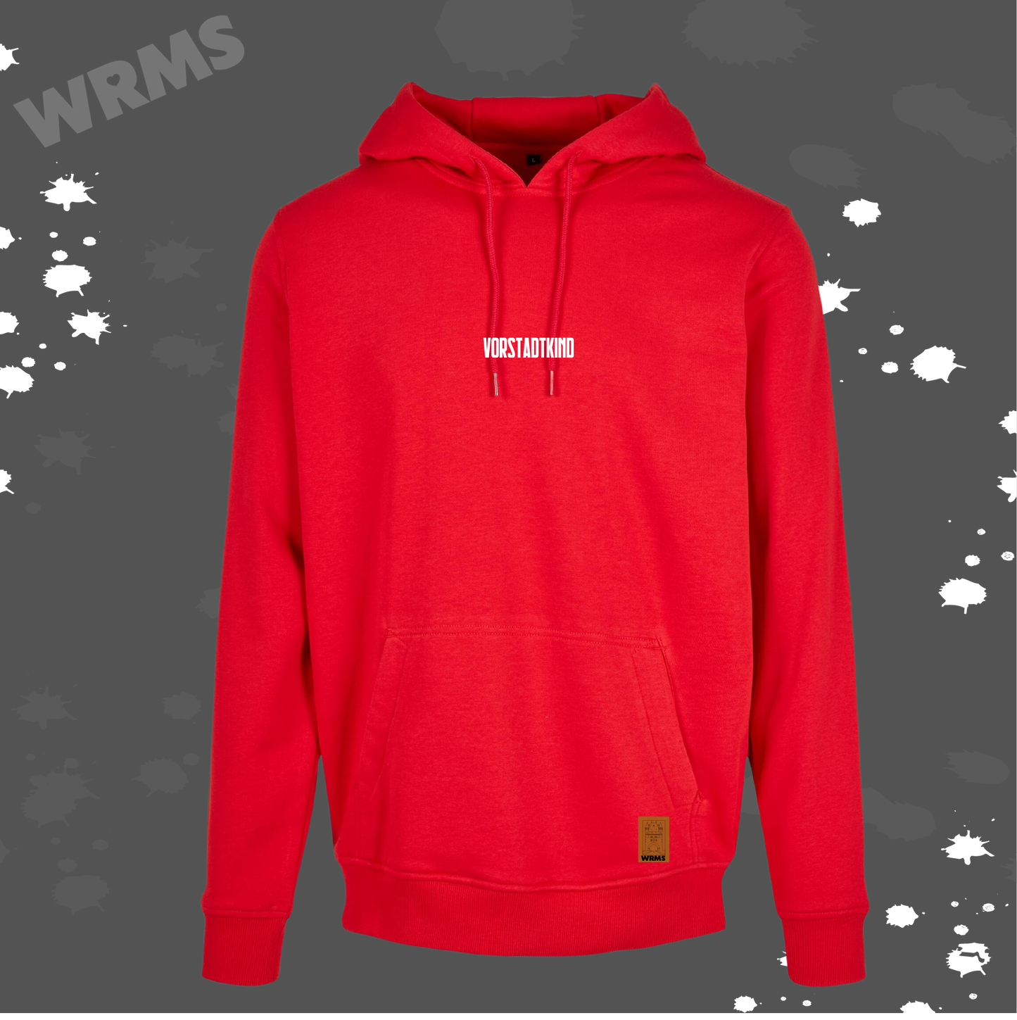 WRMS Vorstadtkind Huddie uni rot