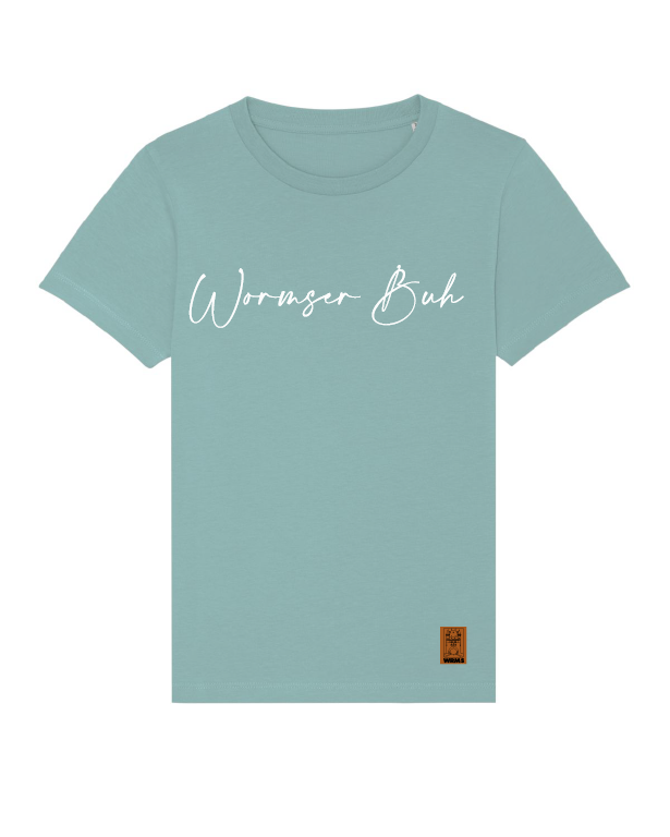 Bambini Shört Buh Türkisblau