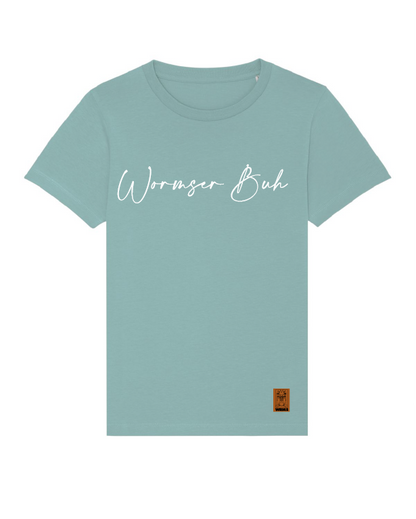 Bambini Shört Buh Türkisblau