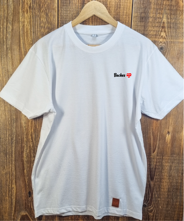 Buh Backes Shört weiß oversize