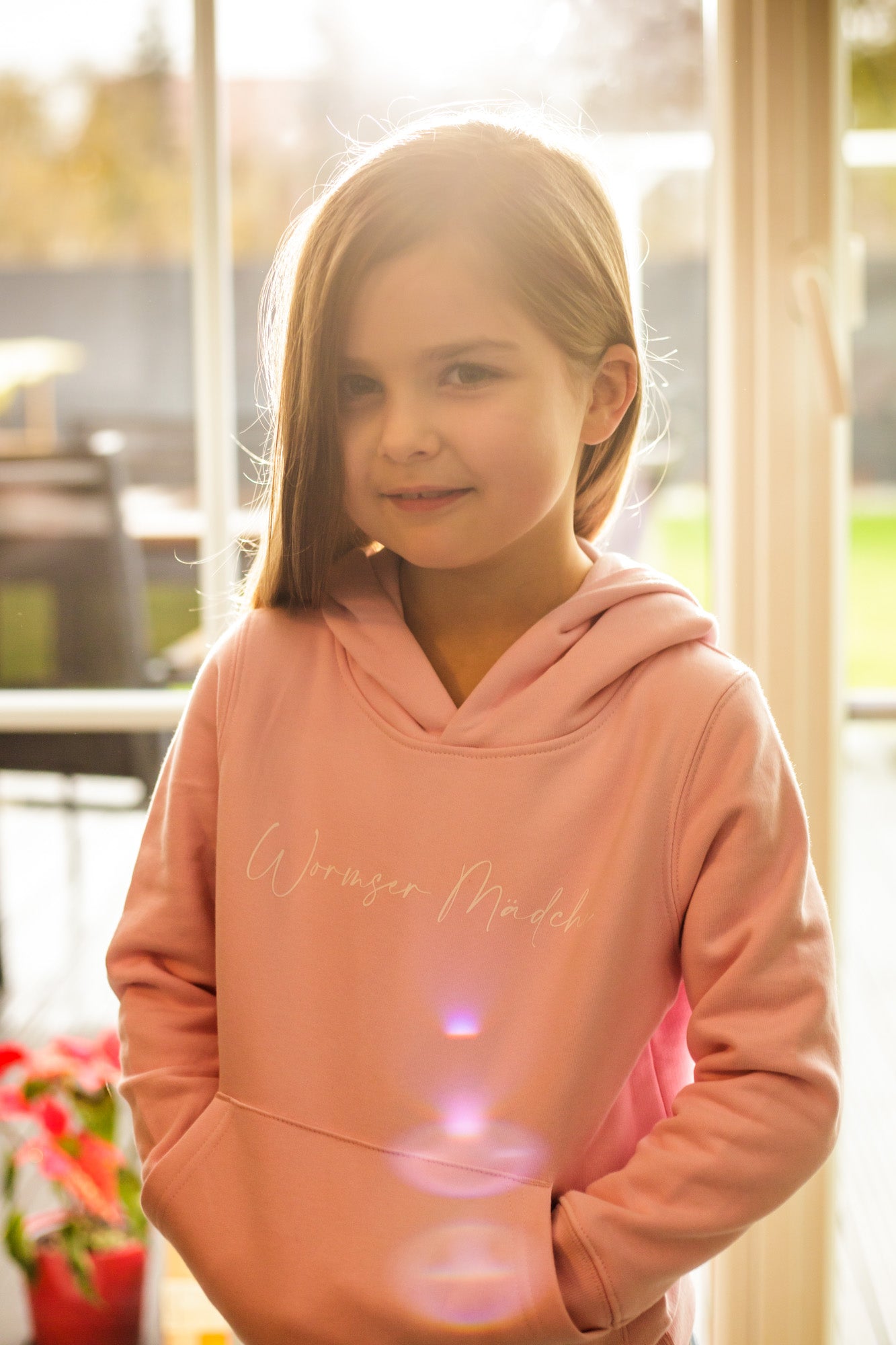 Bambini Hoodie Mädche Pink