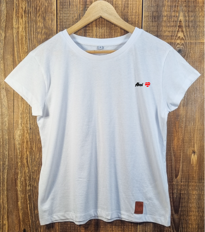 Mädche Ahoi Shört korz weiß