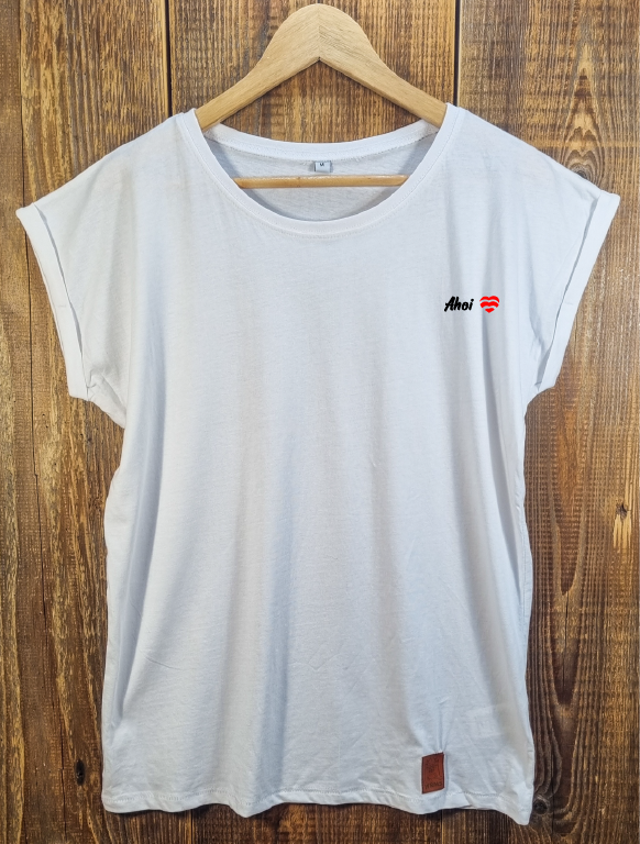 Mädche Ahoi Shört long weiß