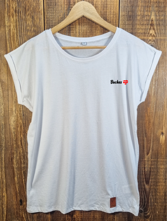 Mädche Backes Shört long weiß